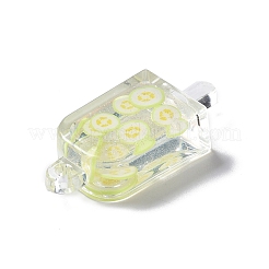 Transparente Harzanhänger&nbsp;RESI-D057-17