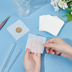 500 Stück quadratisches Transparentpapier&nbsp;DIY-WH0750-227A