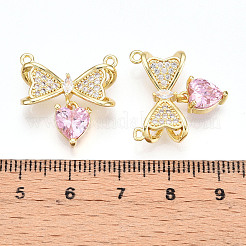 Латунные микро проложить кубического циркония подвески&nbsp;KK-N254-223G