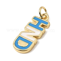 Ciondoli smaltato in ottone&nbsp;KK-CBAA41C-17B-G