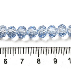 Прозрачная краска для запекания стеклянные бусины нити&nbsp;DGLA-A034-T8mm-D13