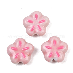 Фарфоровые эмалевые бусины ручной работы&nbsp;PORC-G016-07M