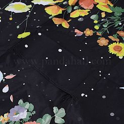 Фартук без рукавов из полиэстера с цветочным узором&nbsp;AJEW-WH20020-210B