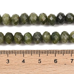 Натуральные китайские бусины из южного нефрита&nbsp;G-C259-A31-5x8mm