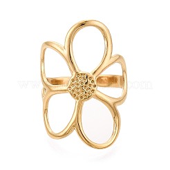 Регулируемые манжеты из нержавеющей стали 304 с ионным покрытием (IP) для женщин&nbsp;RJEW-N052-22G