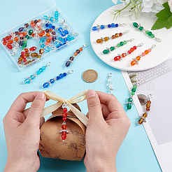 Стекло подвесные украшения&nbsp;HJEW-GO00026