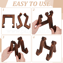 Деревянная подставка для кулинарных книг&nbsp;ODIS-WH0025-288A