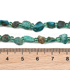 Perline Chrysocolla naturale fili&nbsp;GG-CBA3A44-C07-01