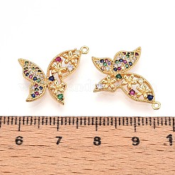 Латунные микро проложить кубического циркония подвески&nbsp;KK-N261-15G