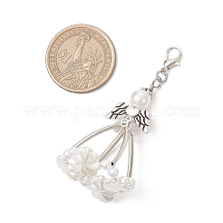 5 шт. подвеска из искусственного жемчуга из АБС-пластика&nbsp;HJEW-JM03632