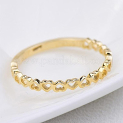 Fingerringe aus Messing mit ausgehöhltem Herzen für Damen&nbsp;FS-WG4469E-12
