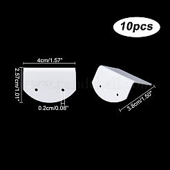 Espositori per orecchini in acrilico a 2 foro&nbsp;EDIS-WH0006-45
