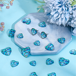 40 шт. 4 стиля кабошонов в технике лэмпворк&nbsp;LAMP-PH0001-43B