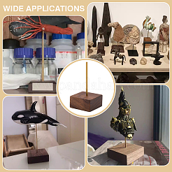 1 pedestal de exhibición de figuras de acción de madera&nbsp;ODIS-FG0002-19A