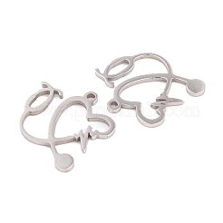 Не тускнеющие подвески из нержавеющей стали 201&nbsp;LS-STAS-M056-04P