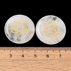 Cabochons en cristal de quartz naturel&nbsp;G-C158-04H