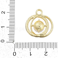 Подвески из сплава с микропаве из стразов&nbsp;FIND-K020-02G