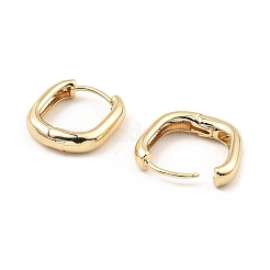 Латунные серьги обруча&nbsp;EJEW-I289-15KCG