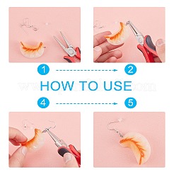 Серьги с подвесками своими руками&nbsp;DIY-NB0003-63P