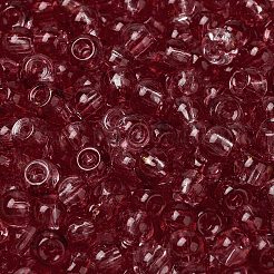 Прозрачные цвета стеклянные круглые бусины&nbsp;SEED-F006-05A-04