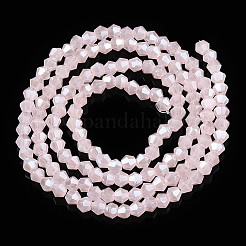 Perle imitazione giada vetro placca fili&nbsp;EGLA-A039-J2mm-A07