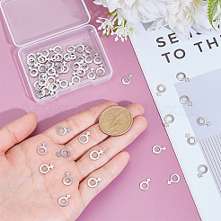 60 шт. подвески из нержавеющей стали 201&nbsp;STAS-UN0063-74