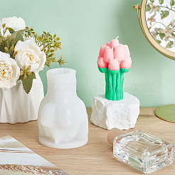 Силиконовые Молды для цветов&nbsp;DIY-WH0591-180