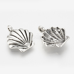 Pendentifs en alliage de style tibétain&nbsp;LS-TIBEP-S317-18AS-RS