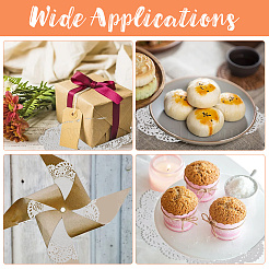 Бумажная жиронепроницаемая оберточная бумага&nbsp;AJEW-WH20067-049C