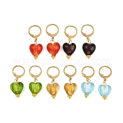 Boucles d'oreilles créoles en acier inoxydable 304&nbsp;EJEW-JE04475