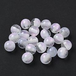 Perles de résine bicolores&nbsp;RESI-Q025-02B-C