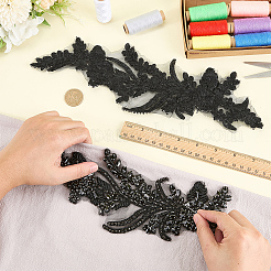Appliques de fleurs en strass en verre&nbsp;DIY-WH0579-67B