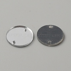 Flacher runder Acrylspiegel zum Aufnähen von Strassen&nbsp;LS-FIND-WH0155-028B