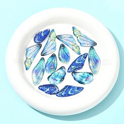 16шт 7 стиля прозрачные подвески из эпоксидной смолы&nbsp;RESI-FS0002-33A