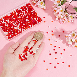 1500шт 5 цвета имитация нефрита стеклянные бусины пряди&nbsp;EGLA-DC0001-01