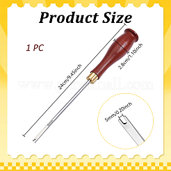 Holz Ahle Stechhilfe&nbsp;TOOL-WH0059-071C