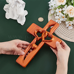 Деревянные большие подвески&nbsp;WOOD-WH0063-09A