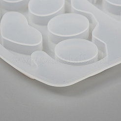 Брелок для ключей в форме кошки и лапы силиконовые Молды&nbsp;DIY-P006-30