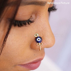 Латунные кольца в носу&nbsp;AJEW-F053-01G