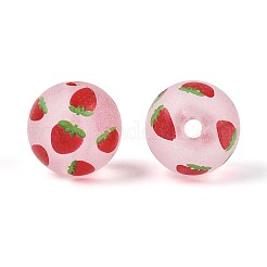 Прозрачные матовые акриловые бусины&nbsp;FACR-T008-03C