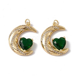 Латунные микро проложить кубического циркония подвески&nbsp;KK-G439-40G