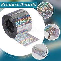 Голографический лазерный блестящий бопп&nbsp;AJEW-WH20010-47C-03