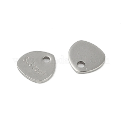 Breloques en acier inoxydable 201 anti-ternissement&nbsp;STAS-C108-42P