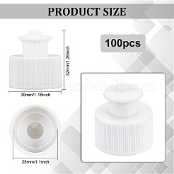 Пластиковый полипропиленовый винт&nbsp;LS-FIND-WH0159-14C