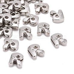 Alphabet Slide-On Charms für Armband Armband machen&nbsp;X-ALRI-O012-R-NR
