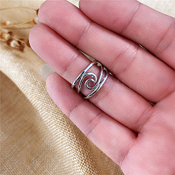 Волнистые латунные кольца для женщин&nbsp;FS-WG2693B-03