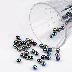 Sfaccettate colorate ecologiche poli stirene acrilico perline rotonde&nbsp;SACR-K001-6mm-45