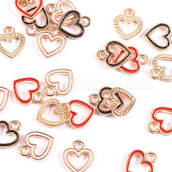 Подвески из позолоченного эмалевого сплава своими руками&nbsp;PALLOY-CJ0001-13