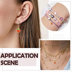 14 шт. 7 стиля эмалевых подвесок из нержавеющей стали 304&nbsp;STAS-CJ0002-95