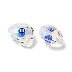 Прозрачные стеклянные подвески&nbsp;GLAA-F121-06G